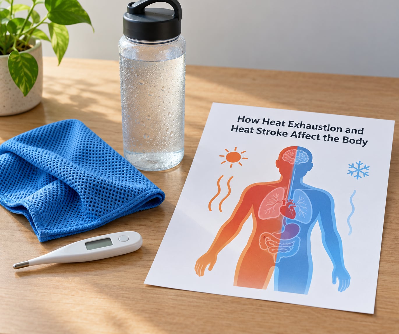 How Heat Exhaustion and Heat Stroke Affect the Body