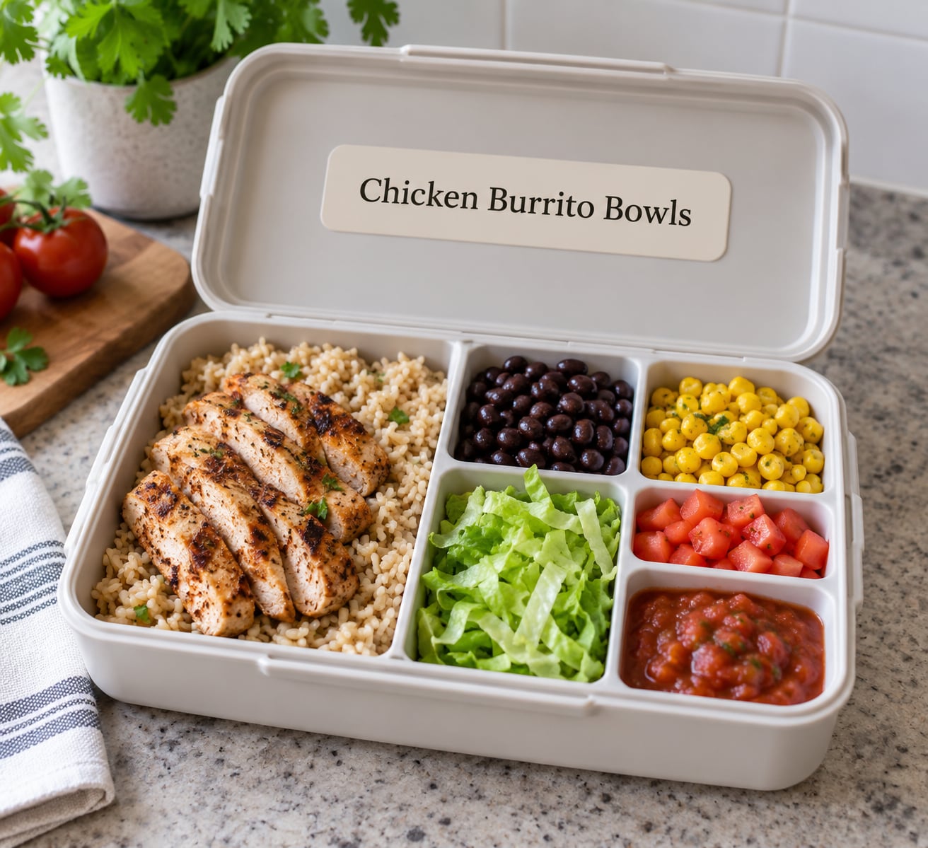 Chicken Burrito Bowls