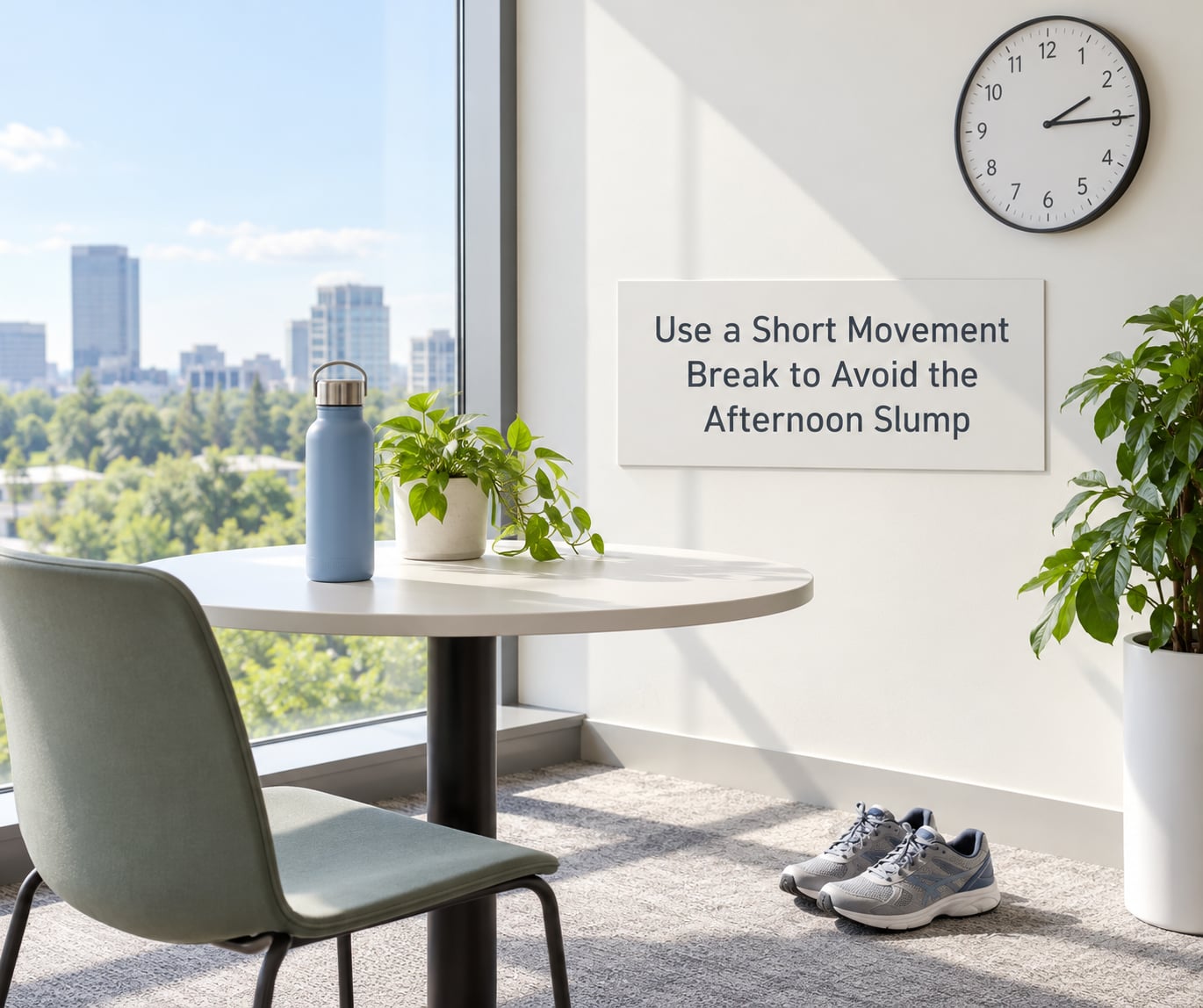 Use a Short Movement Break to Avoid the Afternoon Slump