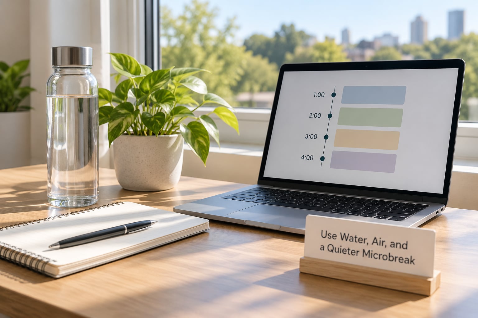 Use Water, Air, and a Quieter Microbreak