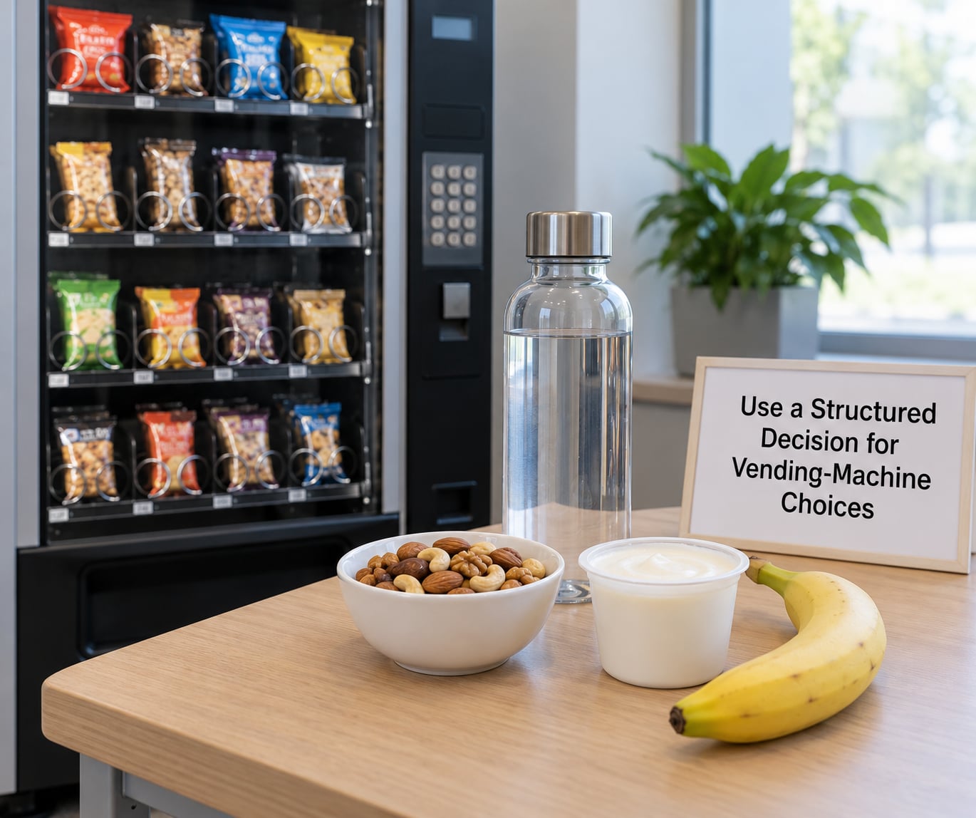 Use a Structured Decision for Vending-Machine Choices
