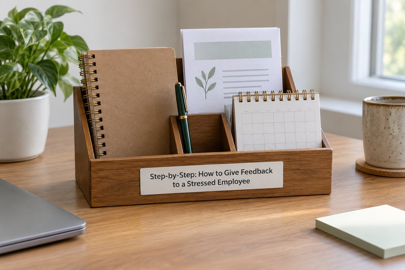 Step-by-Step: How to Give Feedback to a Stressed Employee