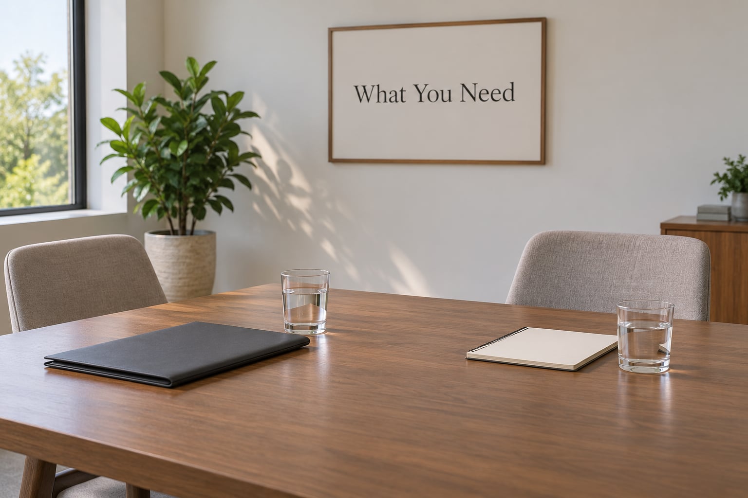 What You Need