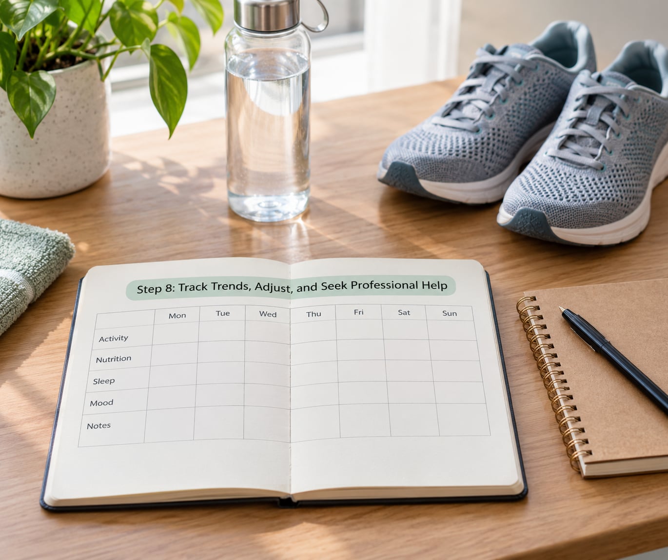 Step 8: Track Trends, Adjust, and Seek Professional Help