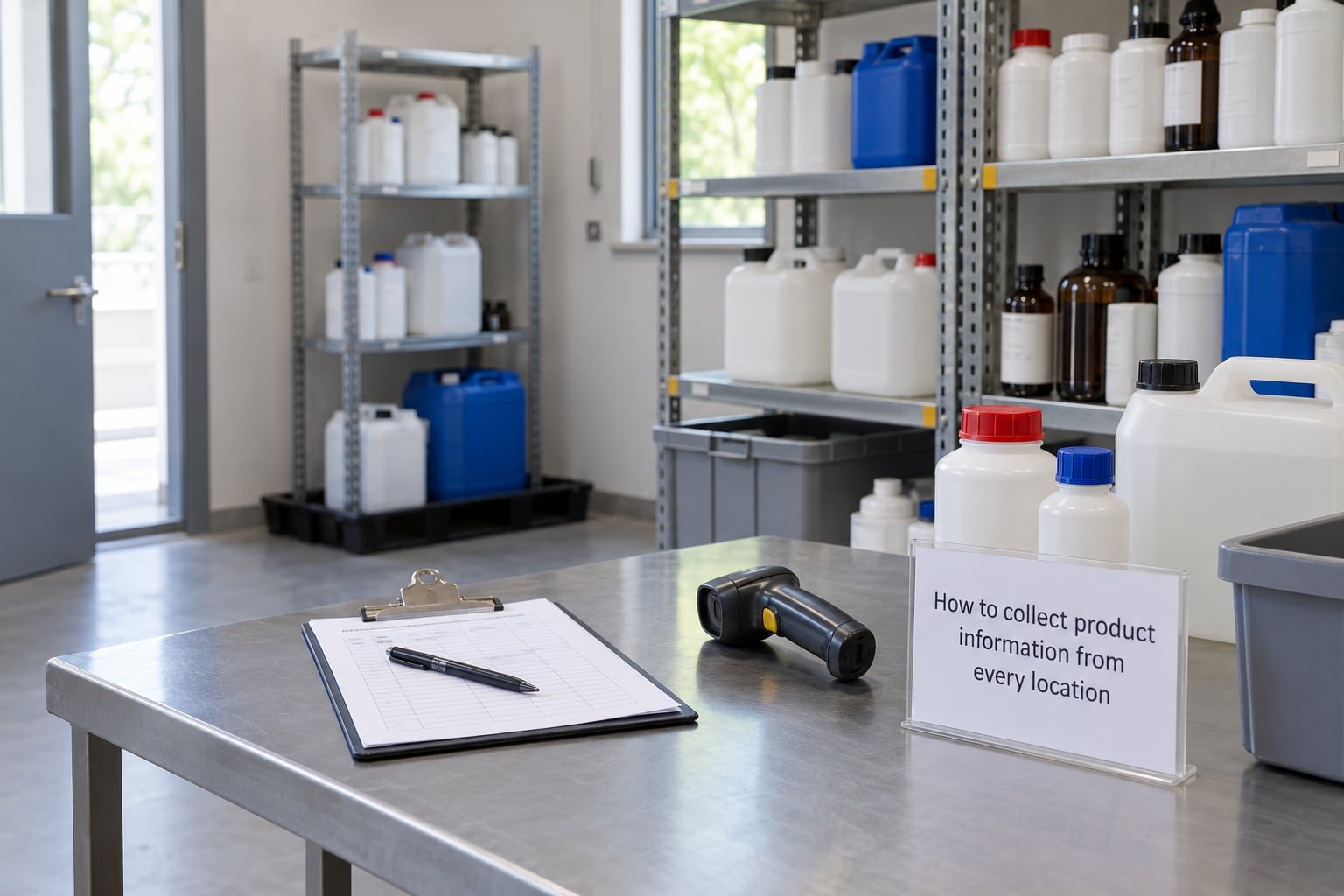 How to collect product information from every location