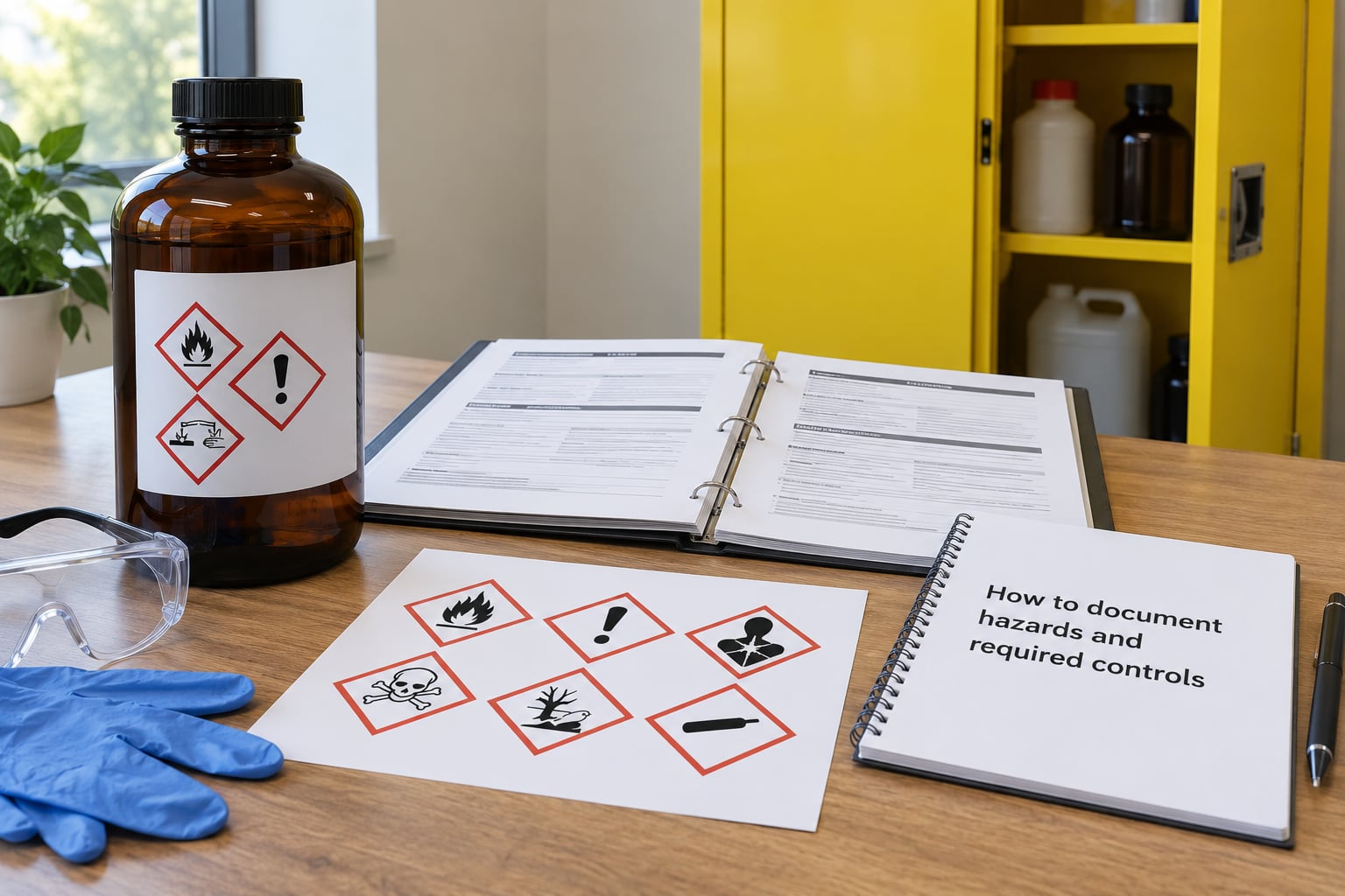 How to document hazards and required controls