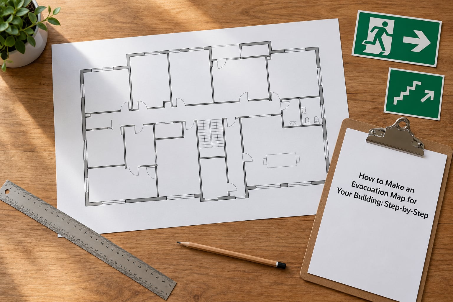 How to Make an Evacuation Map for Your Building: Step-by-Step