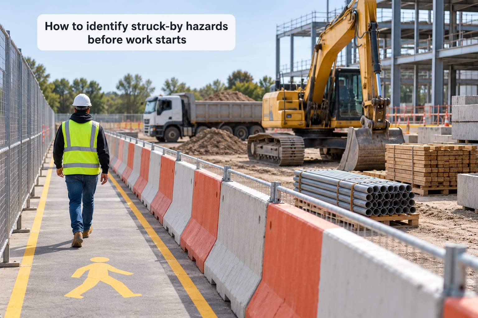 How to identify struck-by hazards before work starts
