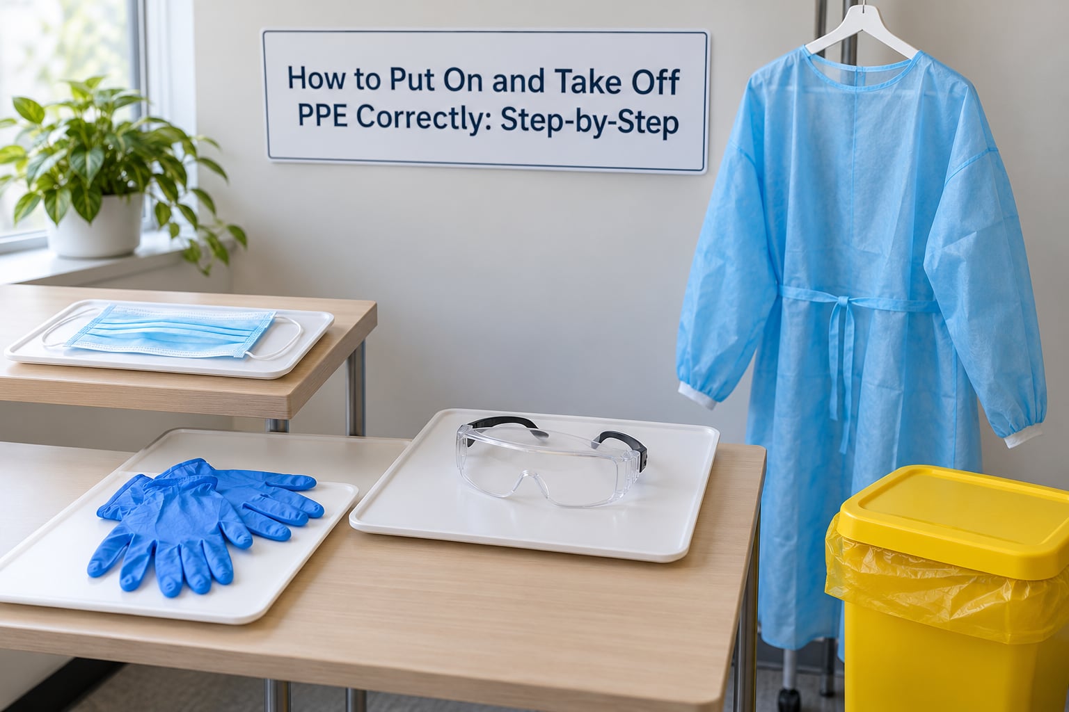 How to Put On and Take Off PPE Correctly: Step-by-Step