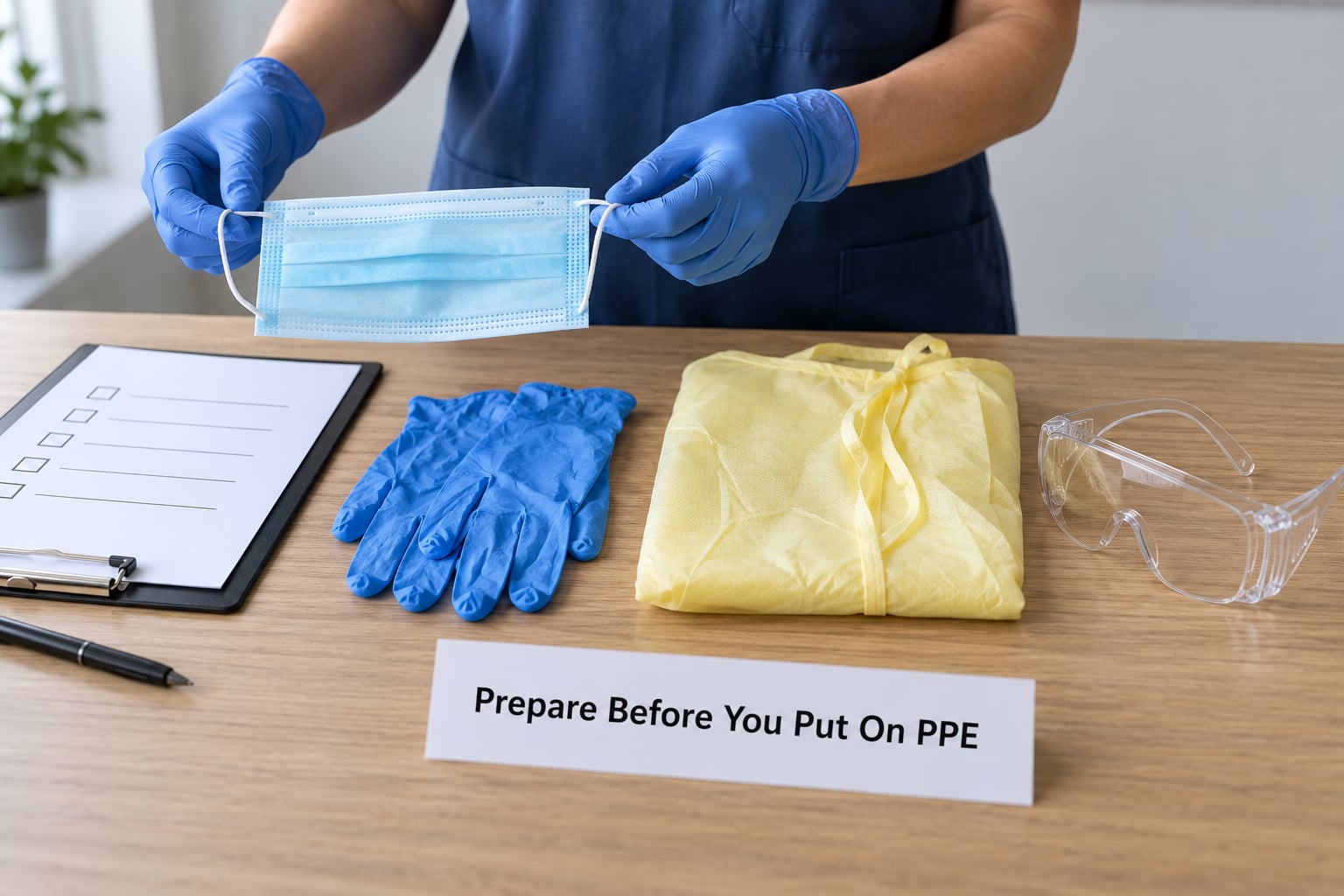 Prepare Before You Put On PPE