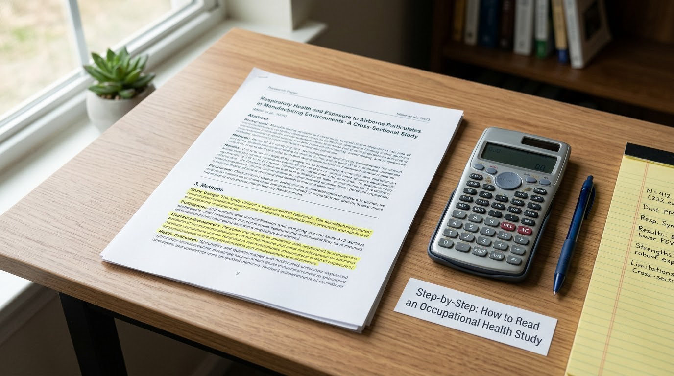 Step-by-Step: How to Read an Occupational Health Study