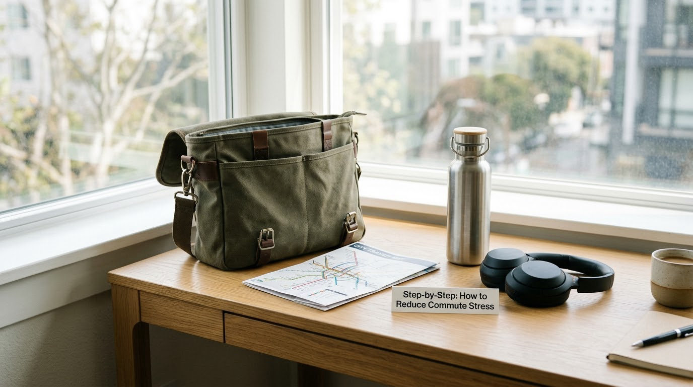 Step-by-Step: How to Reduce Commute Stress