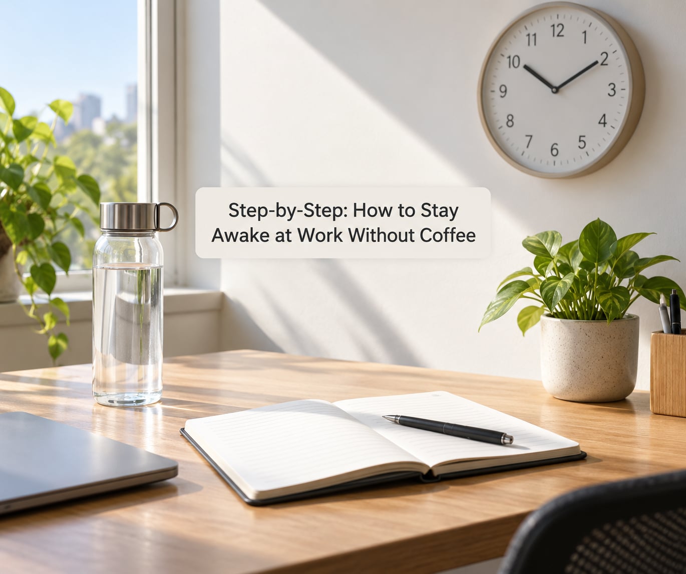 Step-by-Step: How to Stay Awake at Work Without Coffee