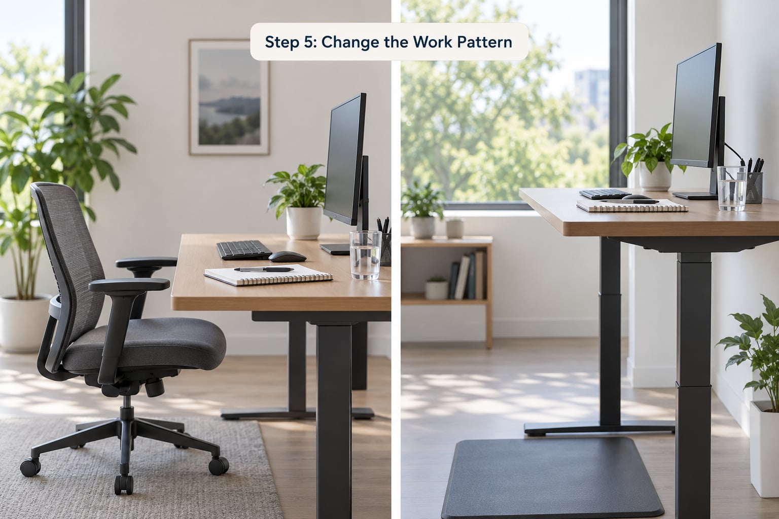 Step 5: Change the Work Pattern