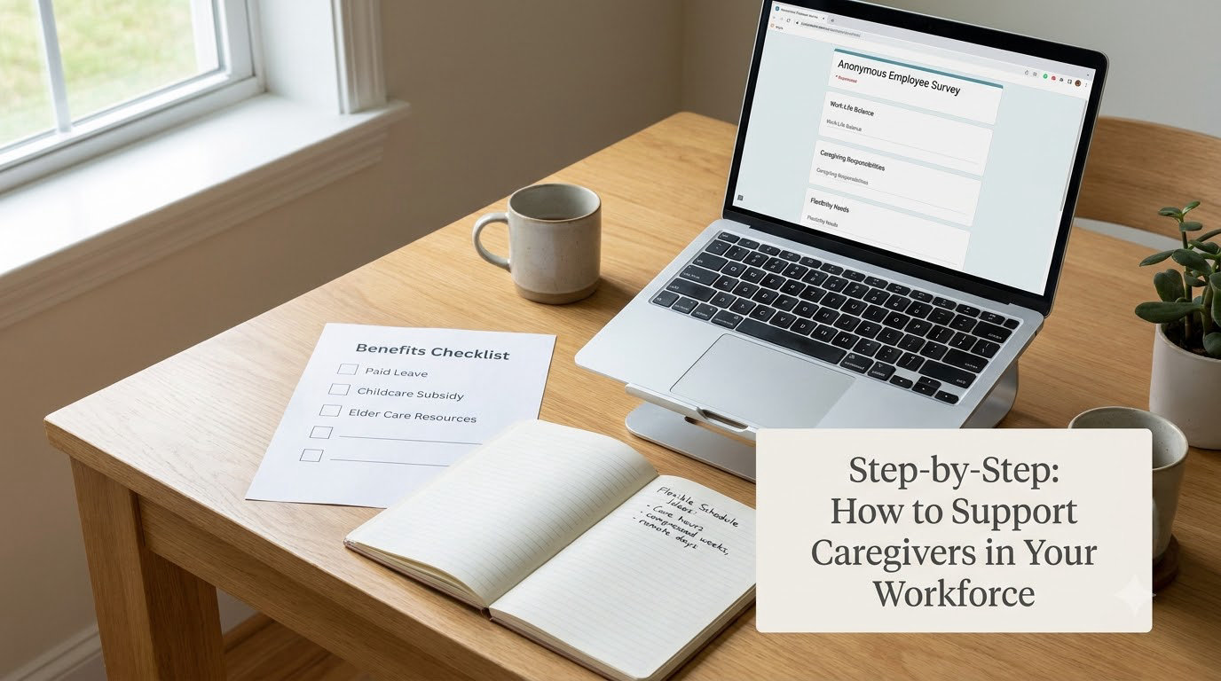 Step-by-Step: How to Support Caregivers in Your Workforce
