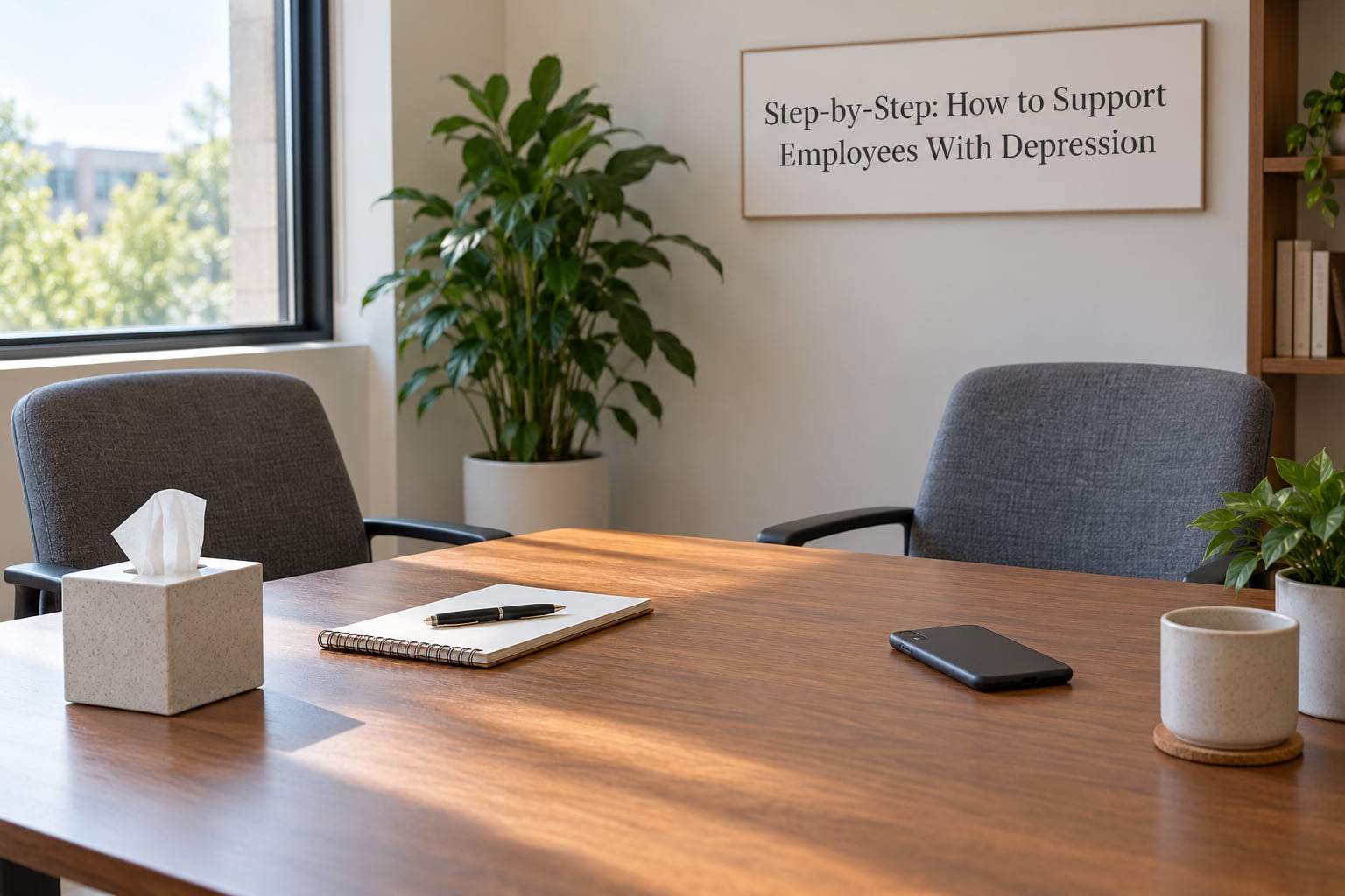 Step-by-Step: How to Support Employees With Depression