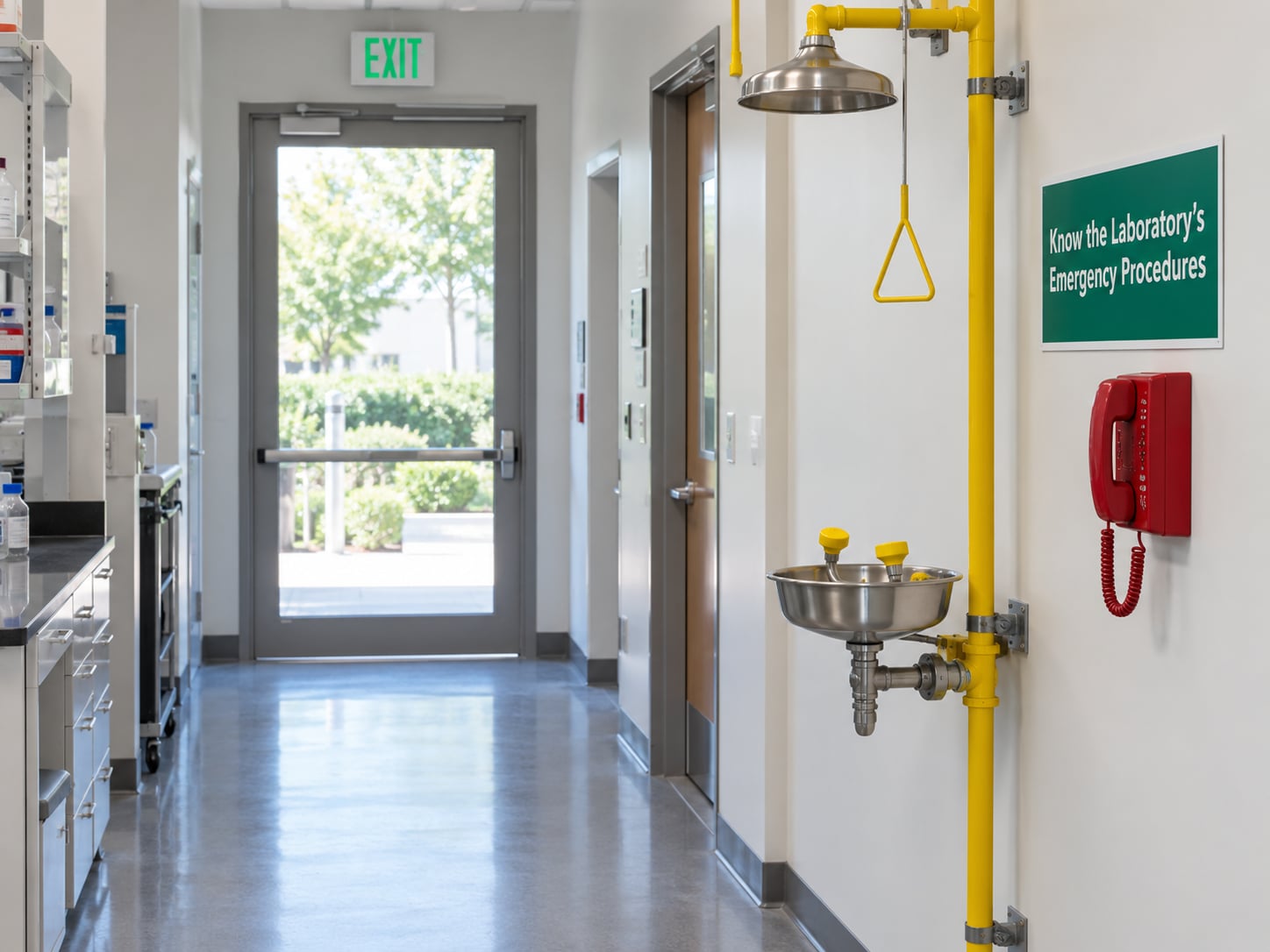Know the Laboratory's Emergency Procedures