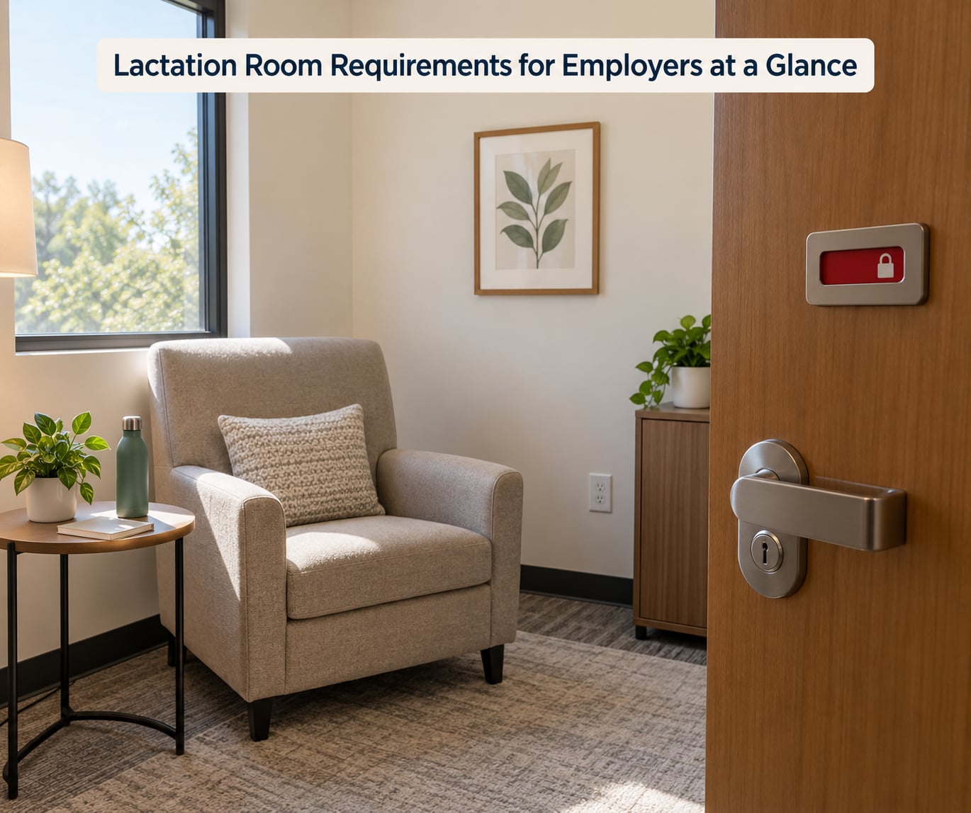 Lactation Room Requirements for Employers at a Glance