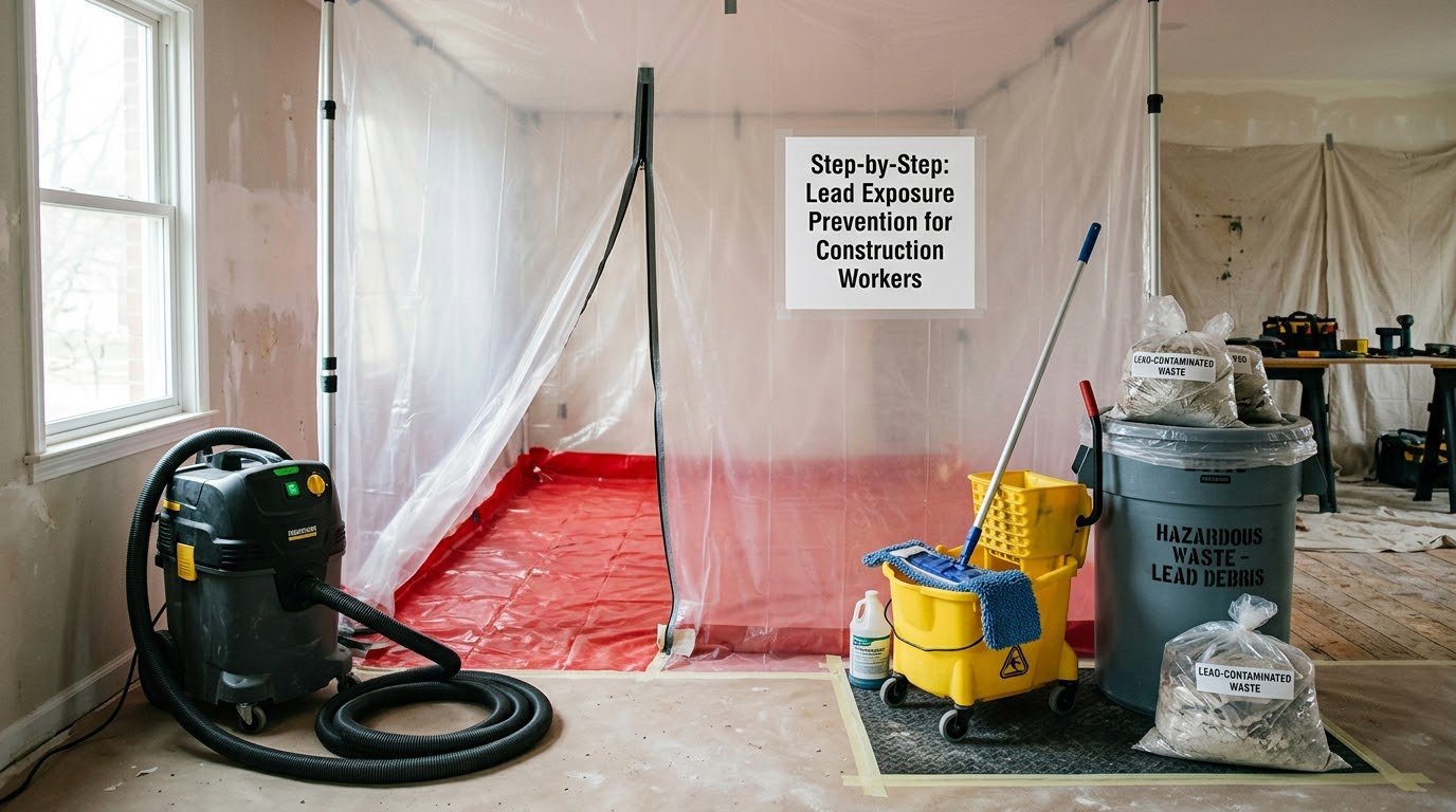 Step-by-Step: Lead Exposure Prevention for Construction Workers