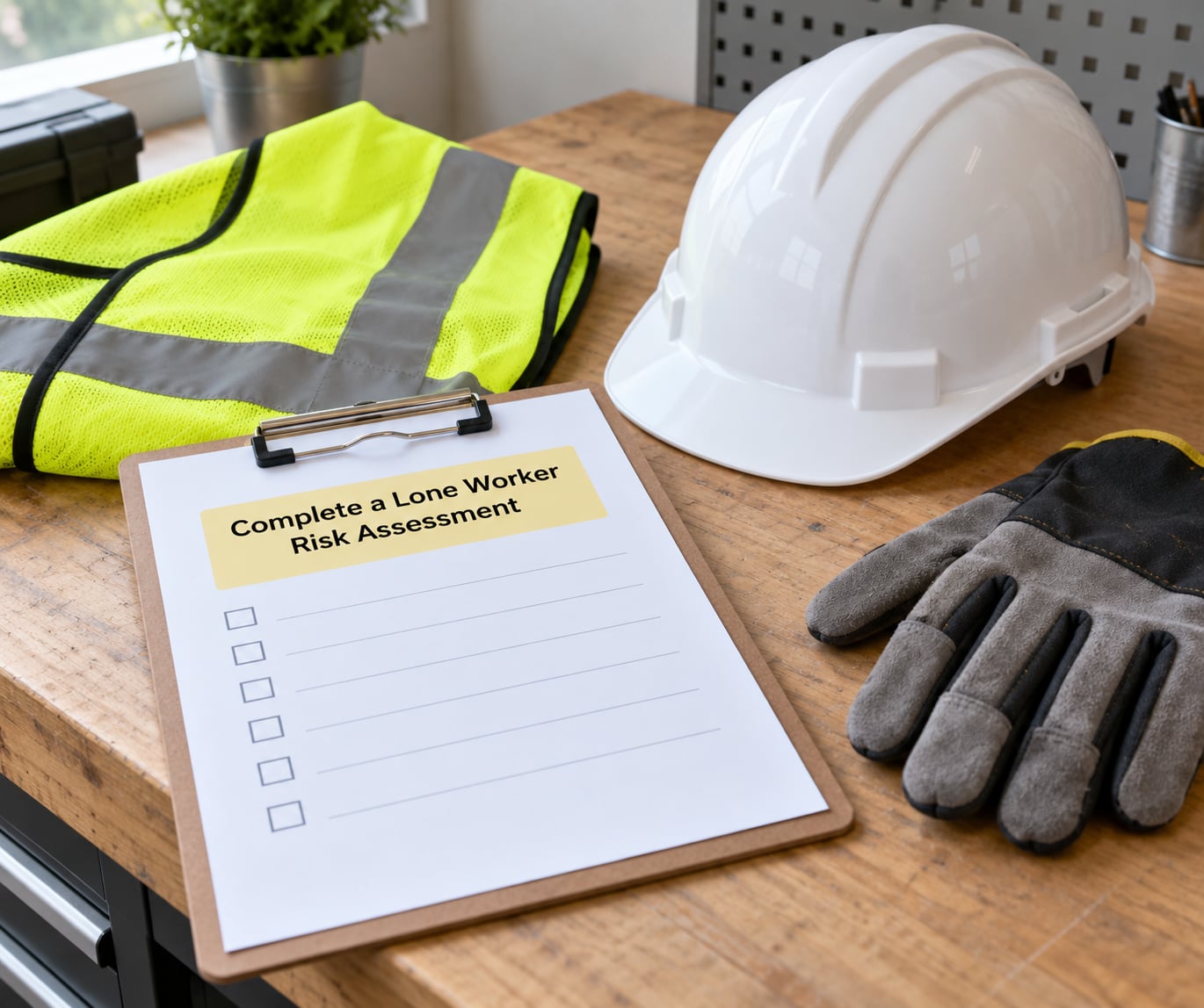 Complete a Lone Worker Risk Assessment