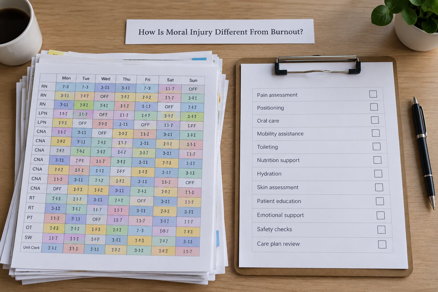 How Is Moral Injury Different From Burnout?