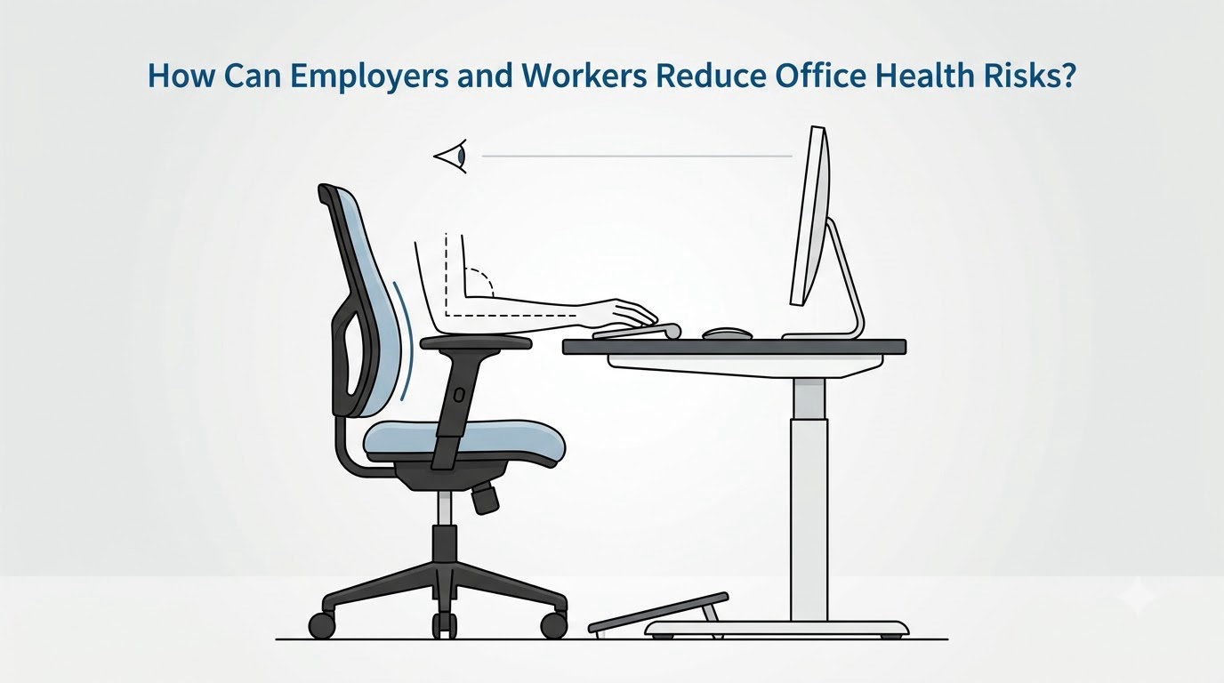 How Can Employers and Workers Reduce Office Health Risks?