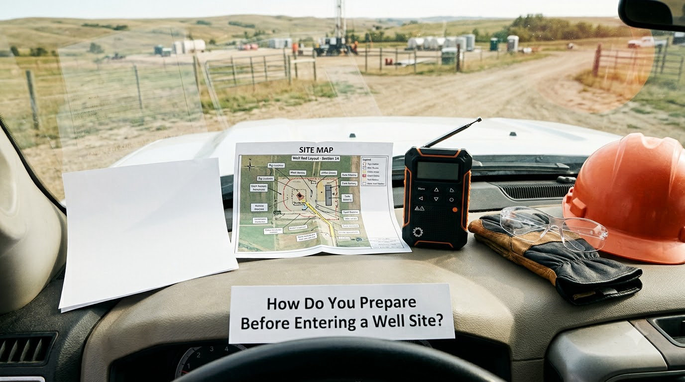 How Do You Prepare Before Entering a Well Site?