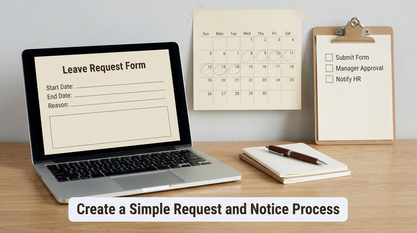 Create a Simple Request and Notice Process