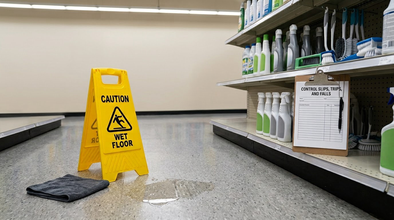 Control Slips, Trips, and Falls