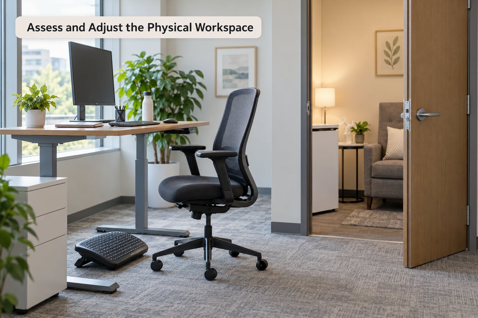 Assess and Adjust the Physical Workspace