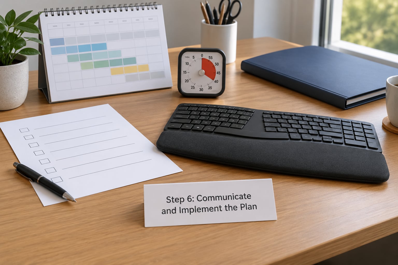 Step 6: Communicate and Implement the Plan