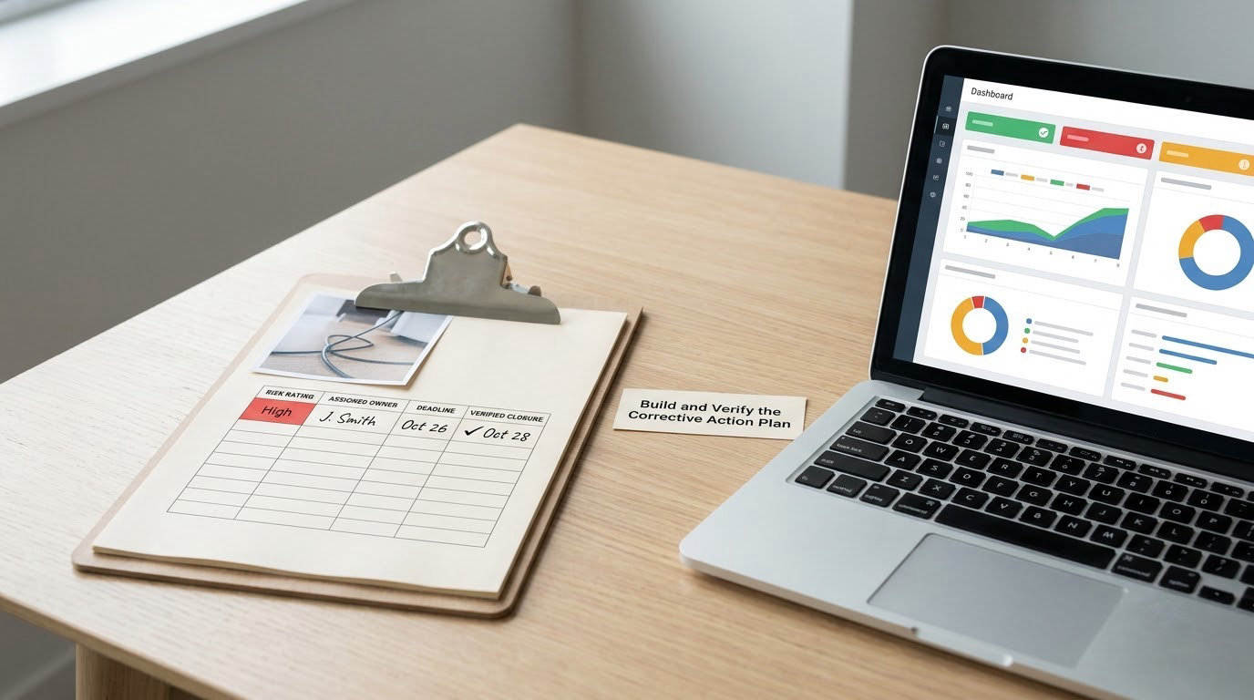Build and Verify the Corrective Action Plan