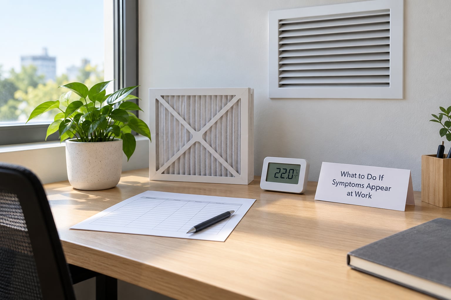 What to Do If Symptoms Appear at Work