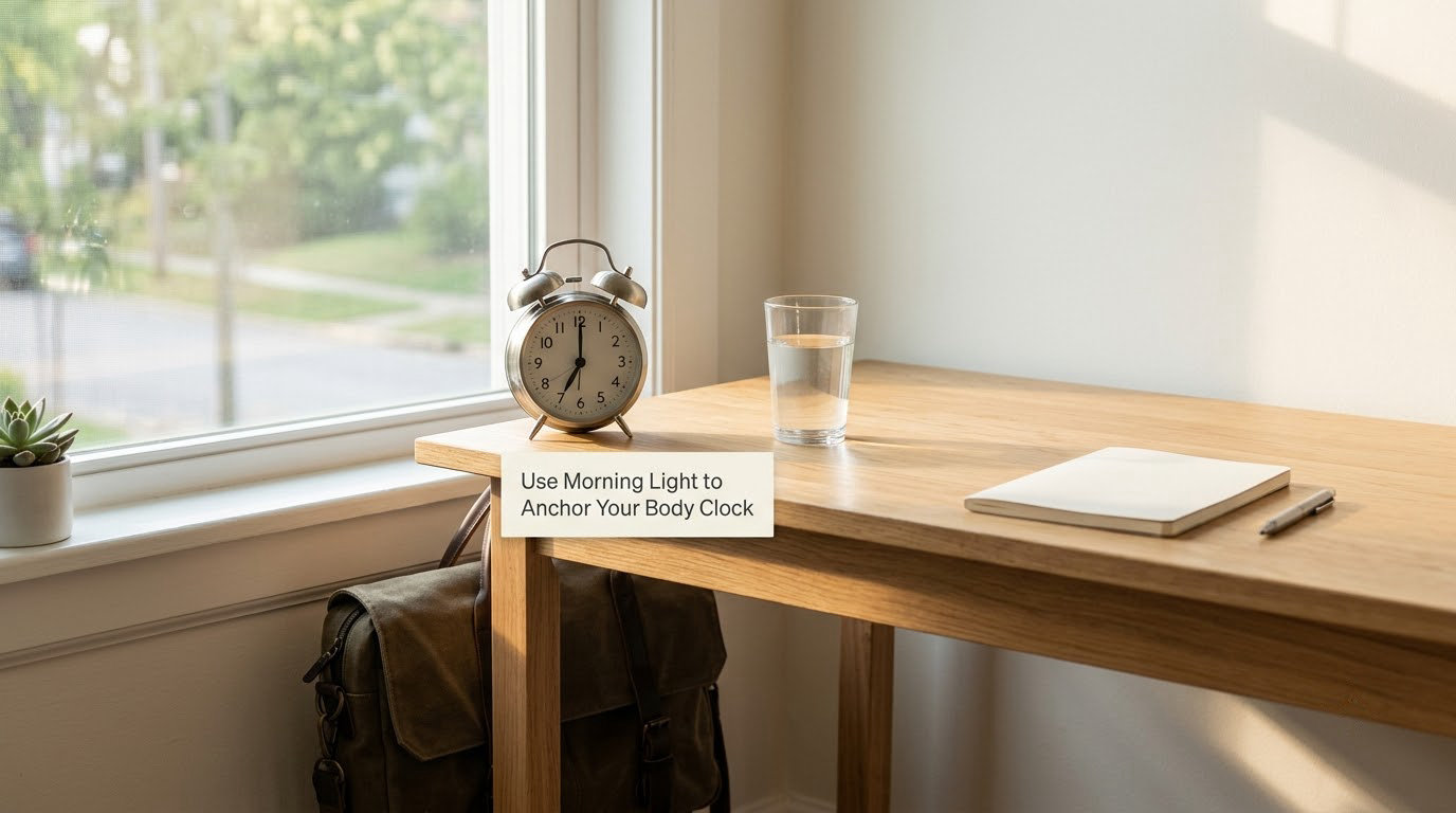 Use Morning Light to Anchor Your Body Clock