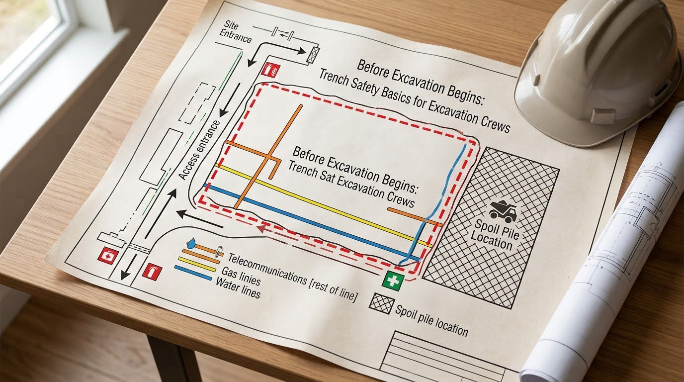 Before Excavation Begins: Trench Safety Basics for Excavation Crews