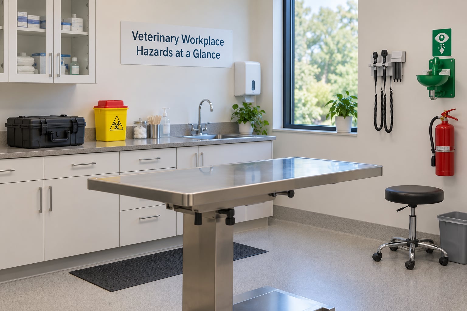 Veterinary Workplace Hazards at a Glance