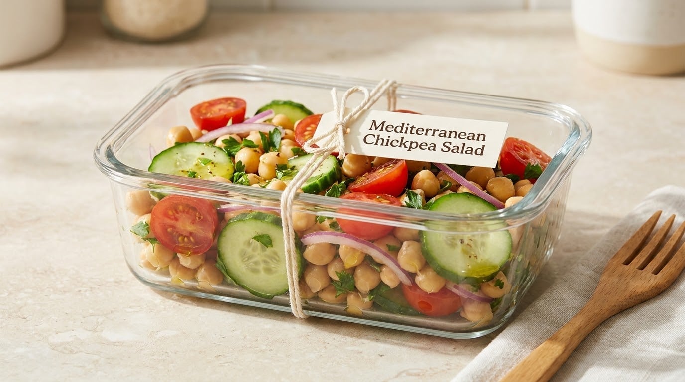 Mediterranean Chickpea Salad