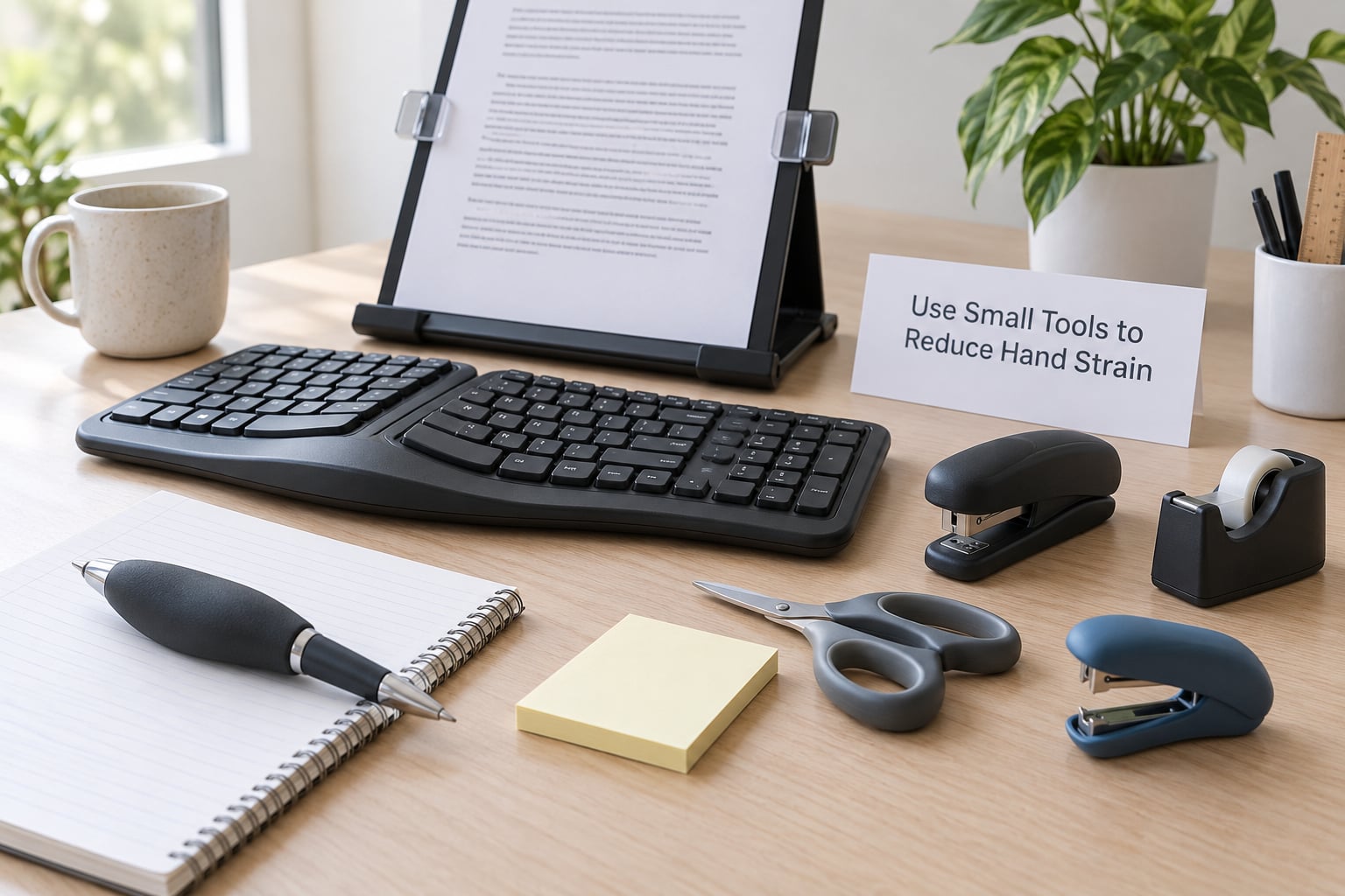 Use Small Tools to Reduce Hand Strain