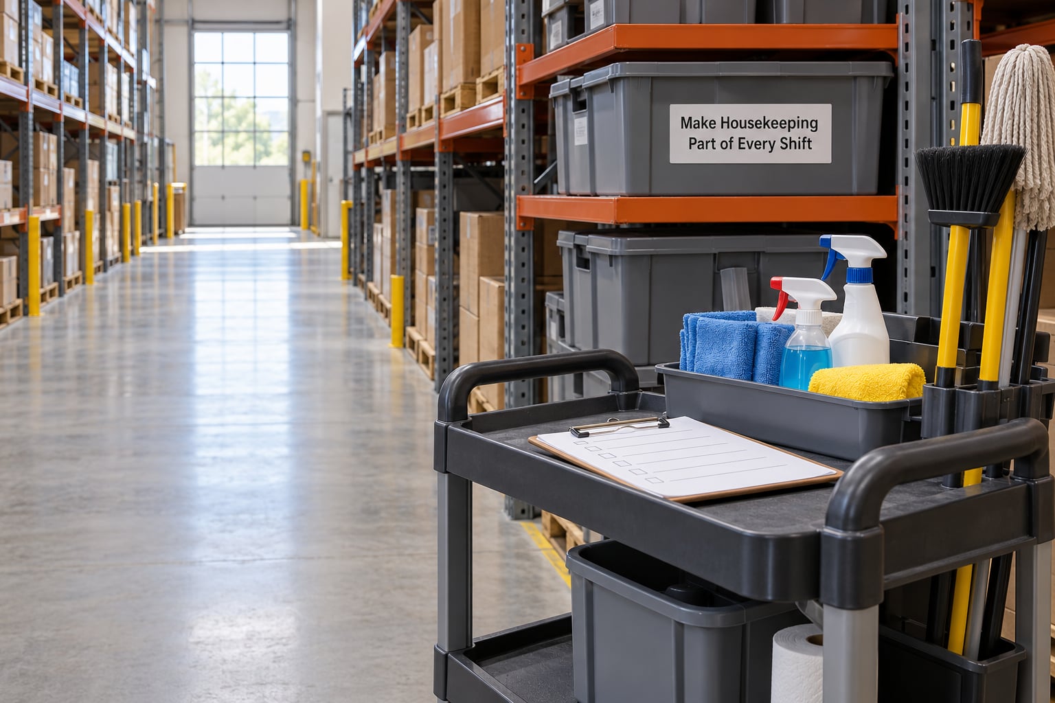 Make Housekeeping Part of Every Shift