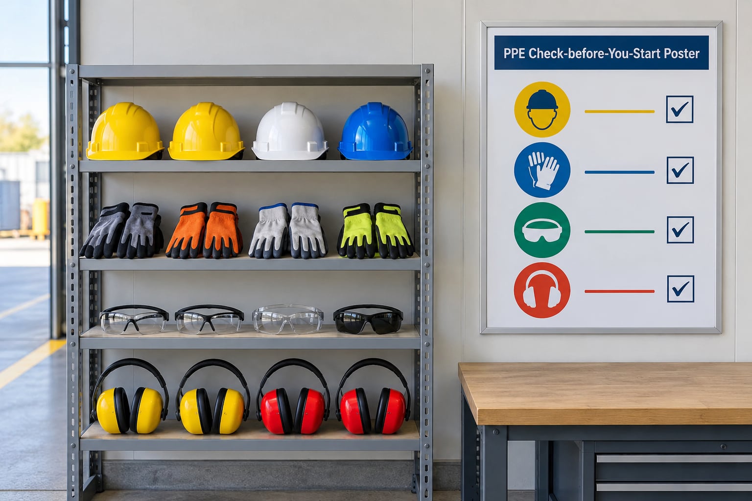PPE Check-before-You-Start Poster