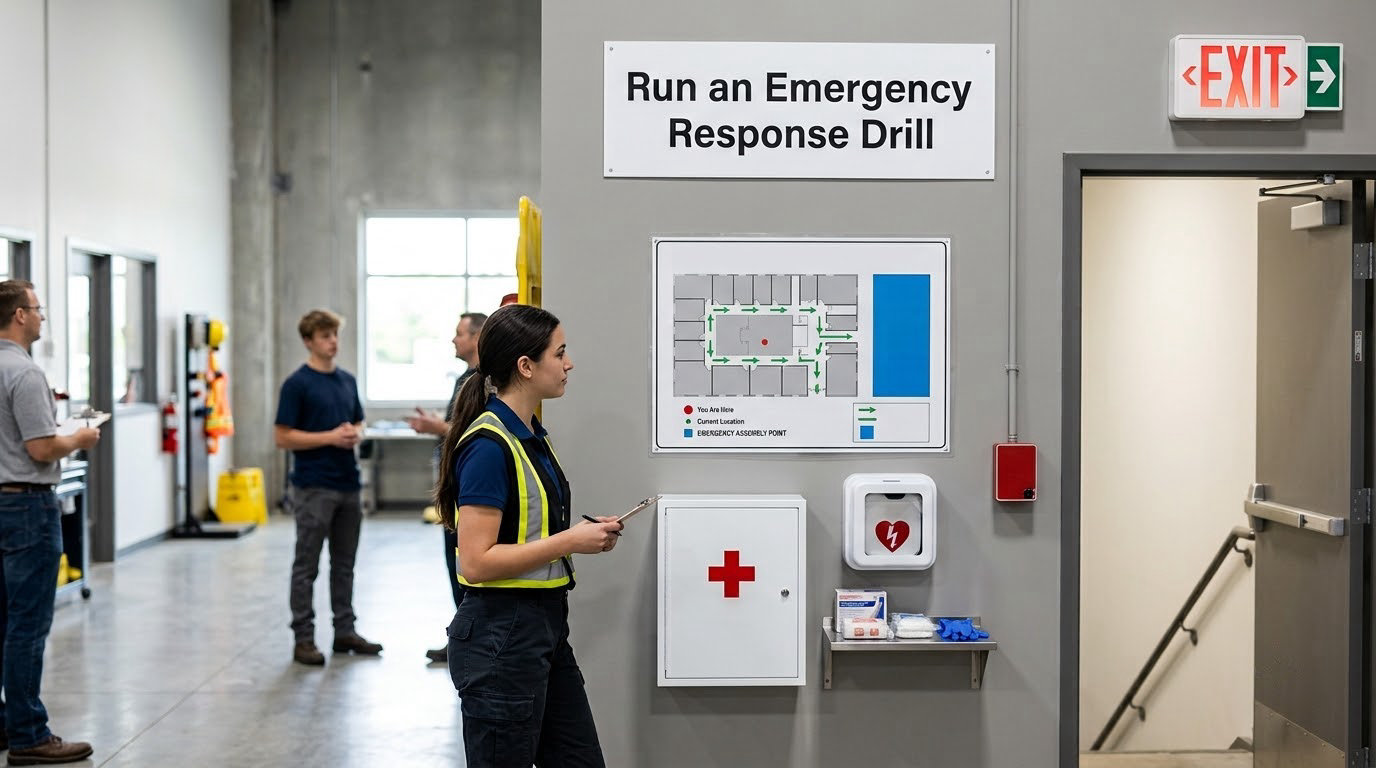 Run an Emergency Response Drill